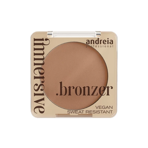 Andreia Immersive Bronzer 01 Light Cool Brown Satin Finish