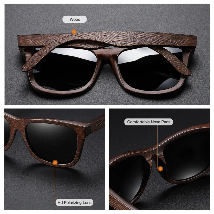 Wooden Frame Sunglasses