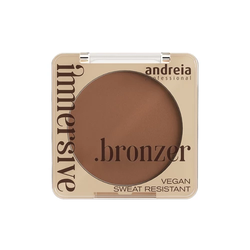 Andreia Immersive Bronzer 01 Light Cool Brown Satin Finish