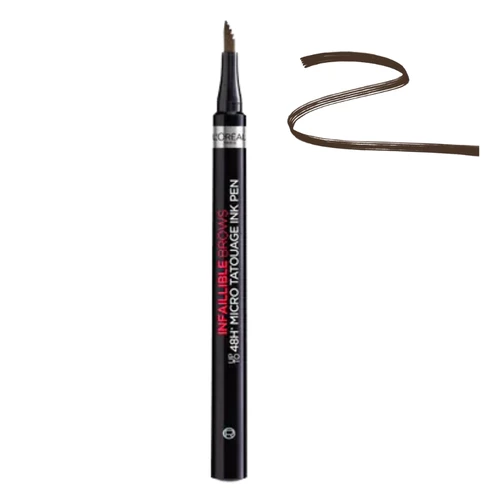 L'oréal Paris Infaillible Brows 48h Micro Tatouage Ink Pen 1.0 Ebony
