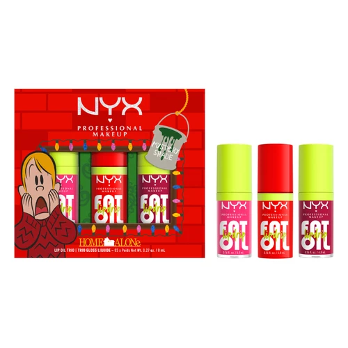 NYX PRO MAKEUP HOME ALONE FAT OIL TRIO
