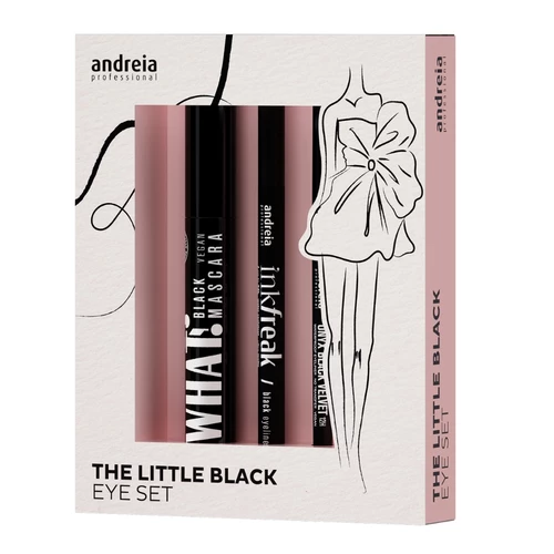 Andreia The Little Black Eye Set – Eyeliner + Pencil + Mascara