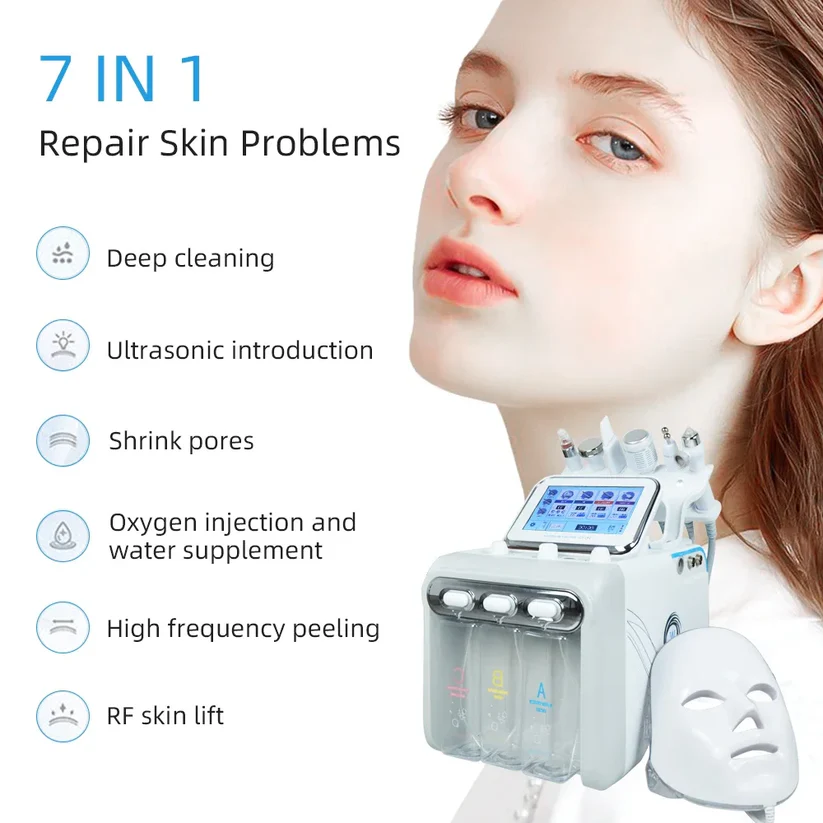 7in1 Hydra Facial Machine Hydro Dermabrasion Spa