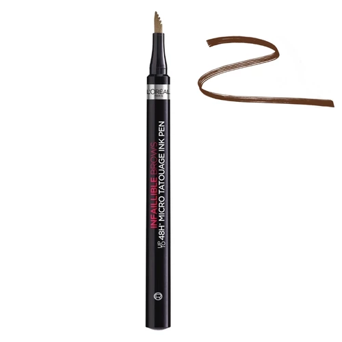 L&#39;oréal Paris Infaillible Brows 48h Micro Tatouage Ink Pen 1.0 Ebony