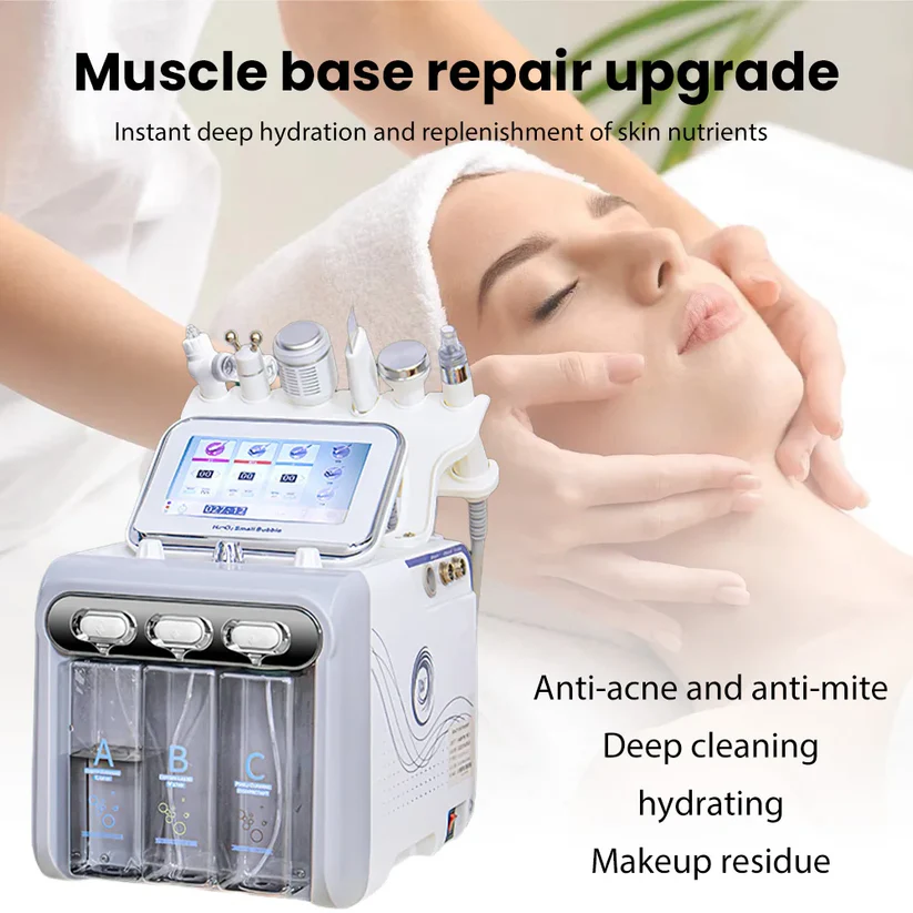 6in1 Hydro Dermabrasion Aqua Peel Facial Spa Machine