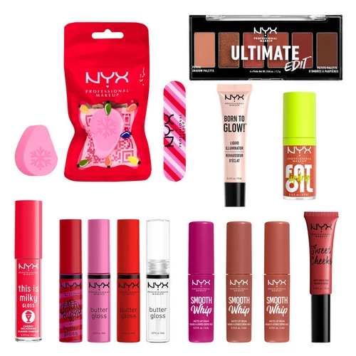 Nyx Pro Makeup Holiday 2023 Pull-To-Open Surprise Gift