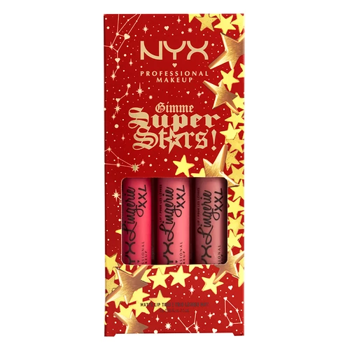 Nyx Pro Makeup Gimme Super Stars! - Trio Lipsticks Kill Warm Berries