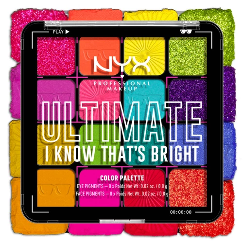 NYX PRO MAKEUP ULTIMATE EYESHADOW PALETTE 