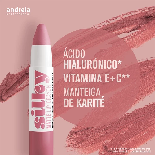 ANDREIA SILKY MATTE LIP CRAYON