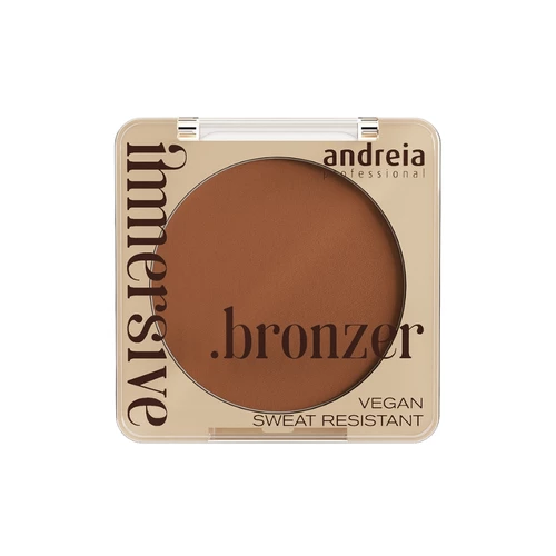 Andreia Immersive Bronzer 01 Light Cool Brown Satin Finish