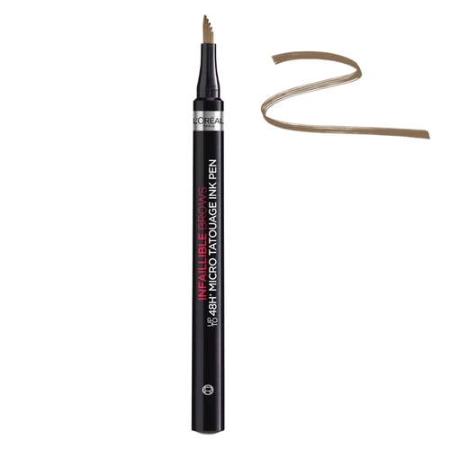 L&#39;oréal Paris Infaillible Brows 48h Micro Tatouage Ink Pen 1.0 Ebony