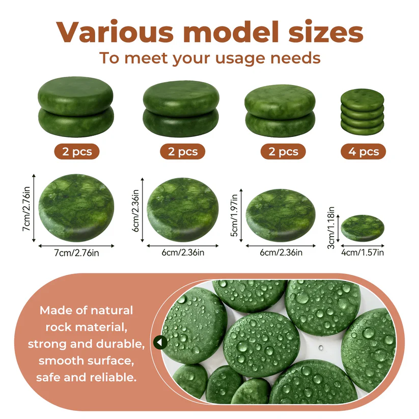 Holistech Massager Stone Set