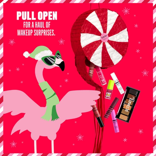 Nyx Pro Makeup Holiday 2023 Pull-To-Open Surprise Gift
