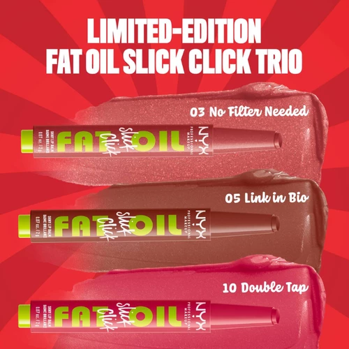 Nyx Pro Makeup Holiday 24 Fat Oil Slick Click Trio