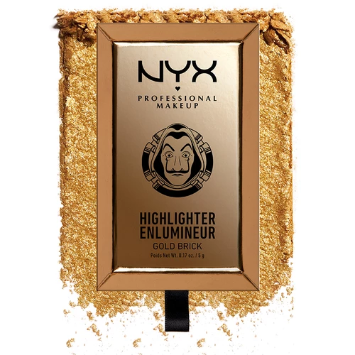 Nyx Pro Makeup La Casa De Papel - Classic Gold Highlighter