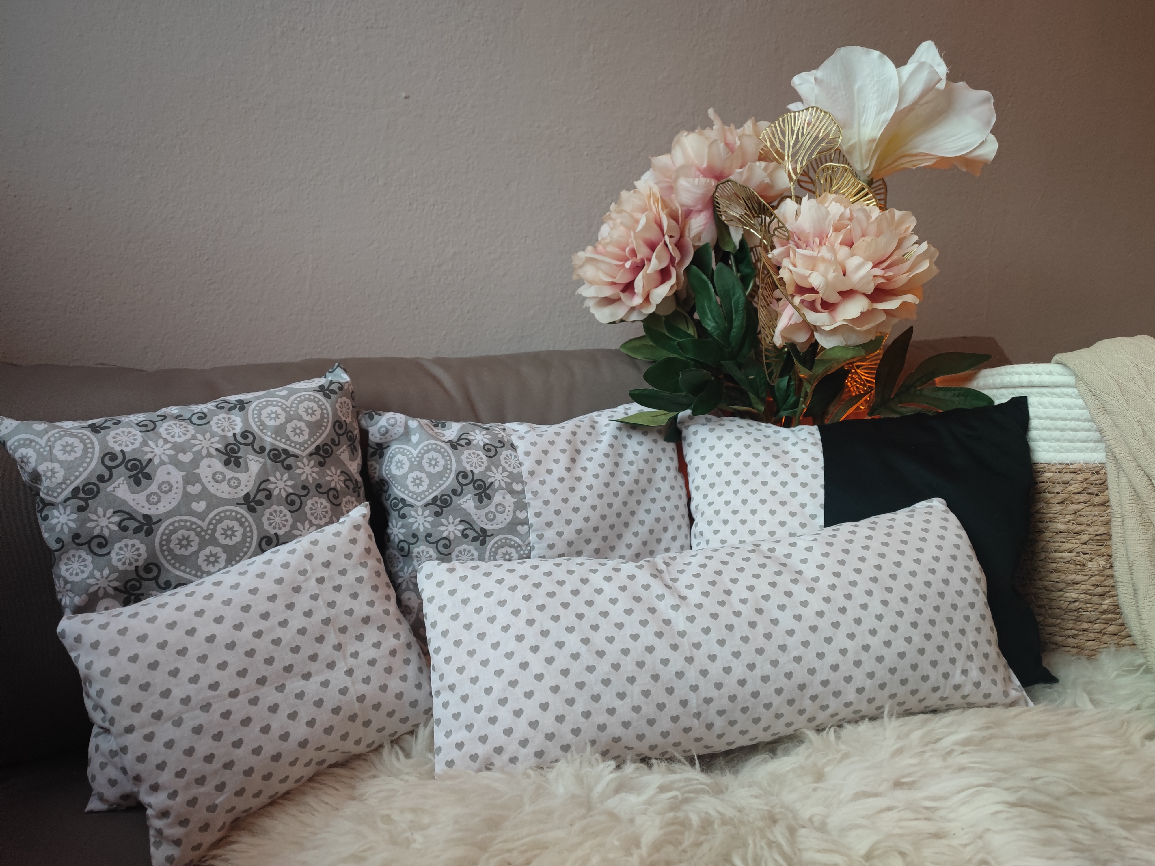 Zirbenkissen `Birdy` klassisch