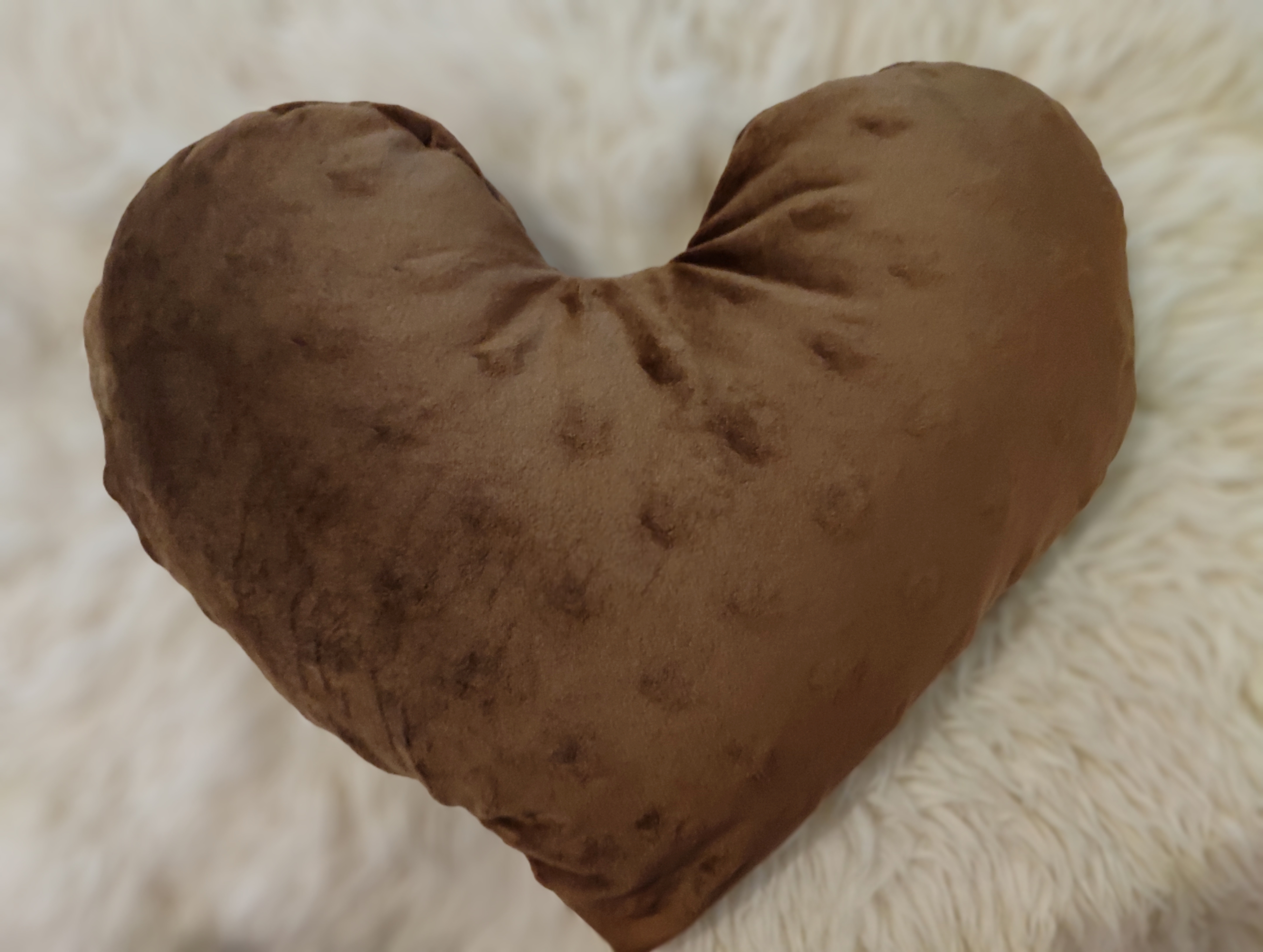 Nackenschmeichler Zirbenherz ´Chocolate Starfish´