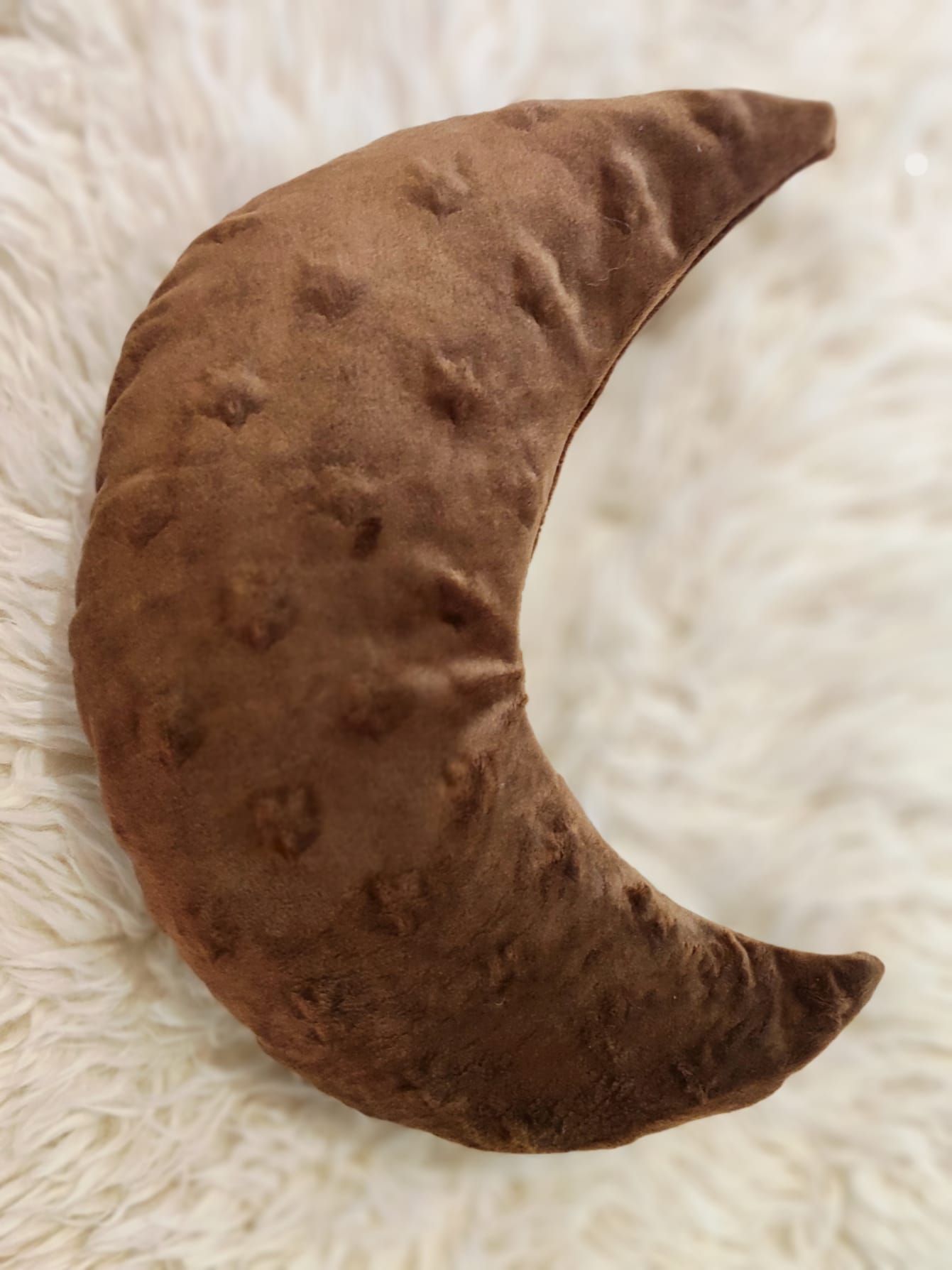 Nacken - Mond ´Chocolate Starfish´ mit Zirbenfüllung