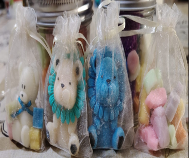 figuras de animalitos de cera