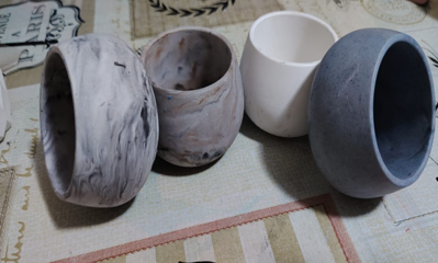 Macetero de ceramica