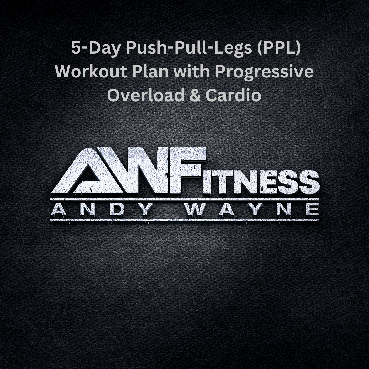 BUNDLE DEAL! 5-Day Push-Pull-Legs (PPL) and 4-Day Hypertrophy Workout Plan