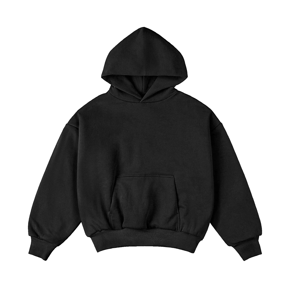 1000gsm Oversized Crop Fit Hoodie