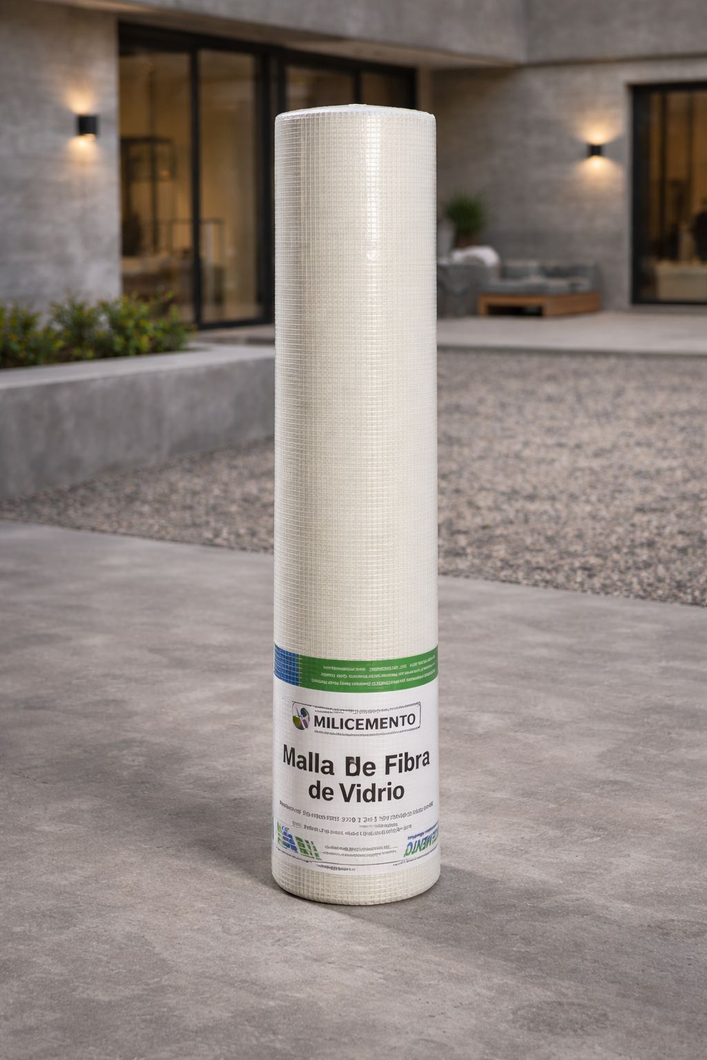 Malla fibra de vidrio