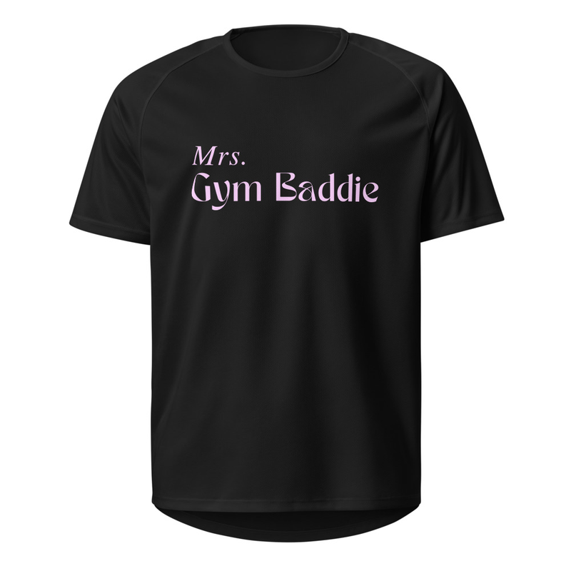 Mrs. Gym Baddie Sports Jersey