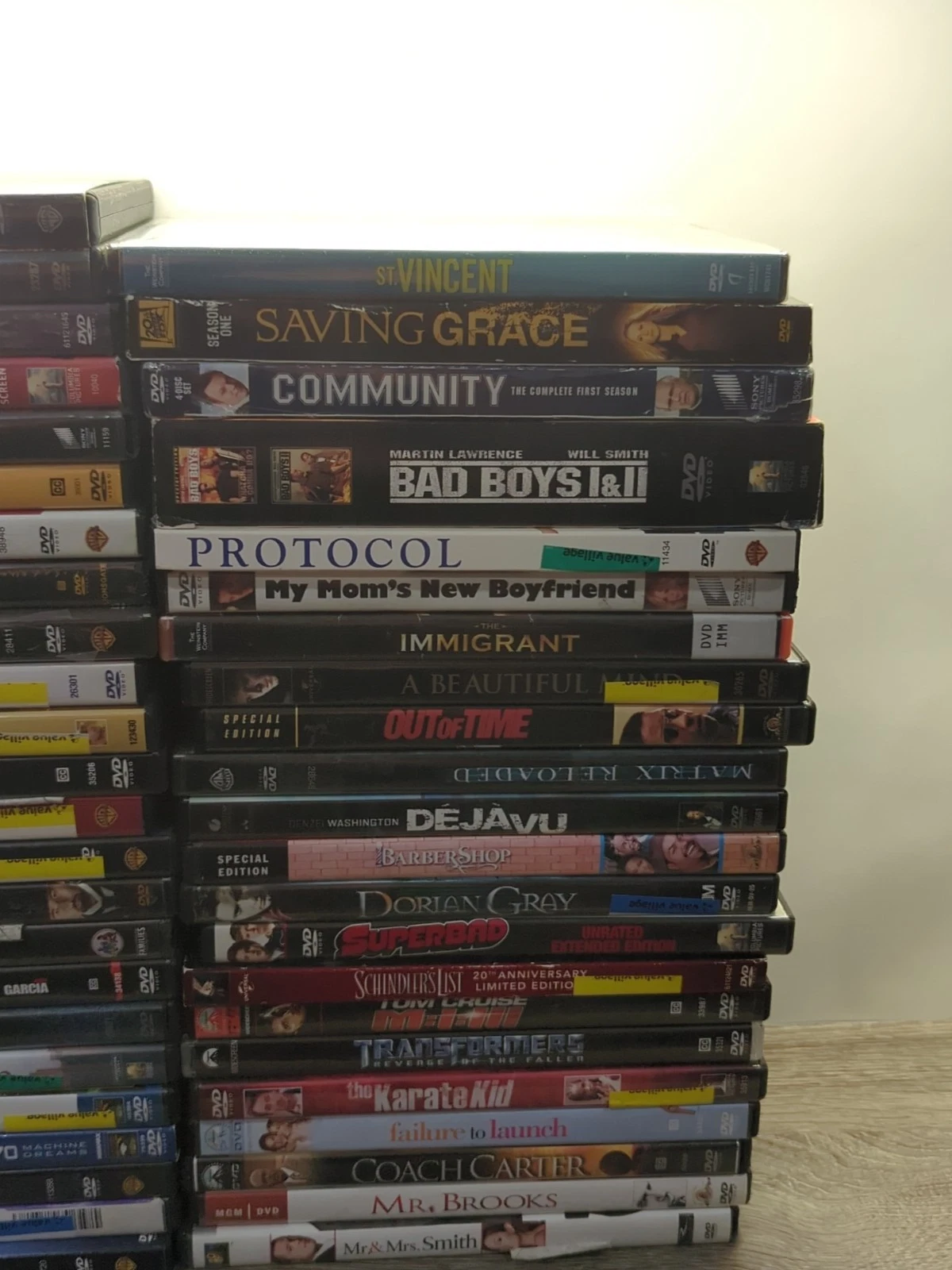 Bulk DVD Movie Collection Lot 50+ Films Mixed Titles Lot Home Entertainment