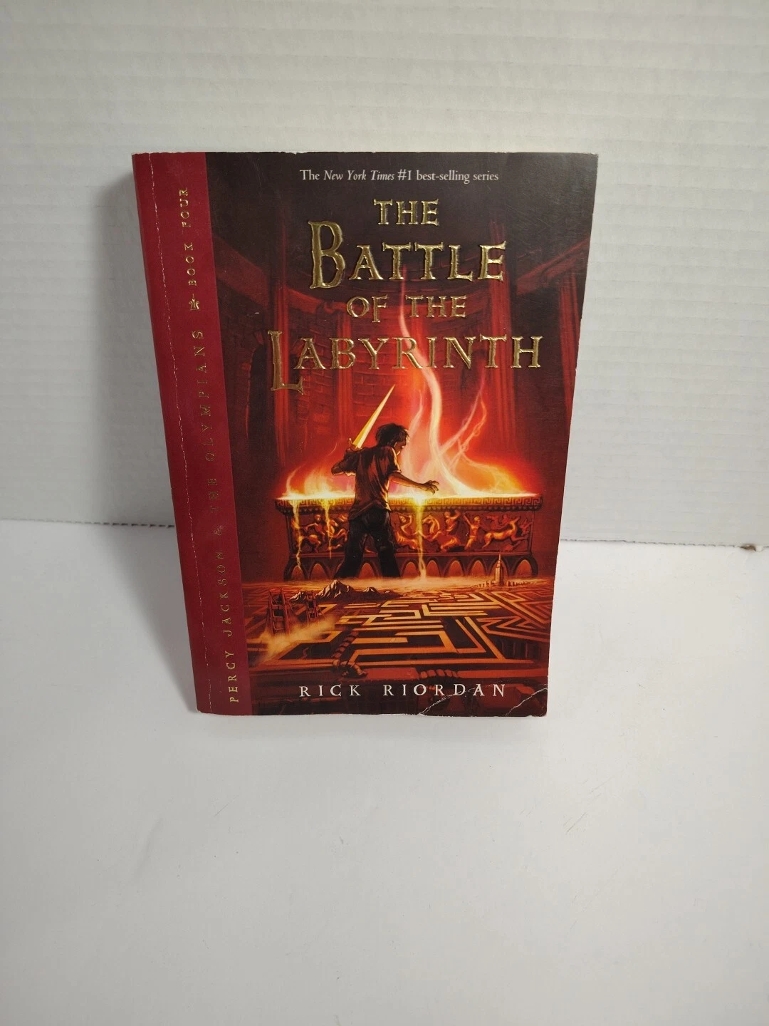 The Battle of the Labyrinth Rick Riordan Percy Jackson Book 4 Softcover