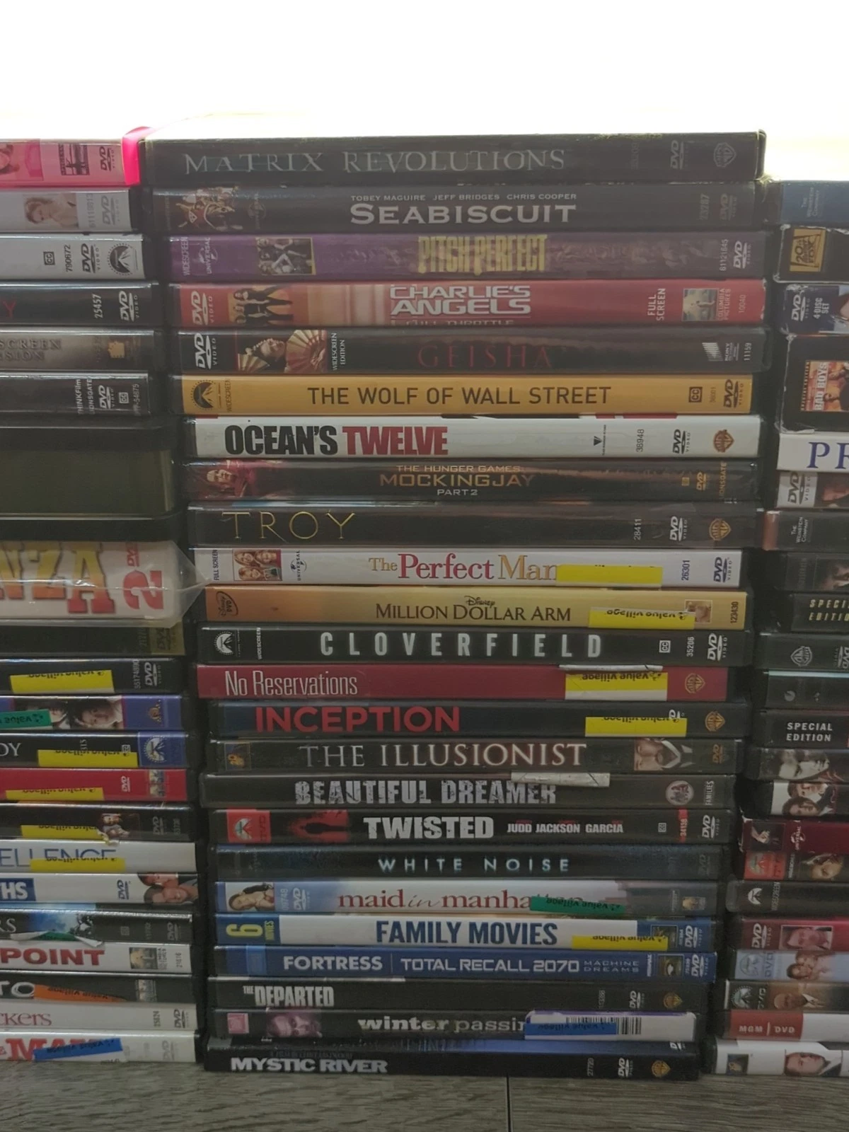 Bulk DVD Movie Collection Lot 50+ Films Mixed Titles Lot Home Entertainment