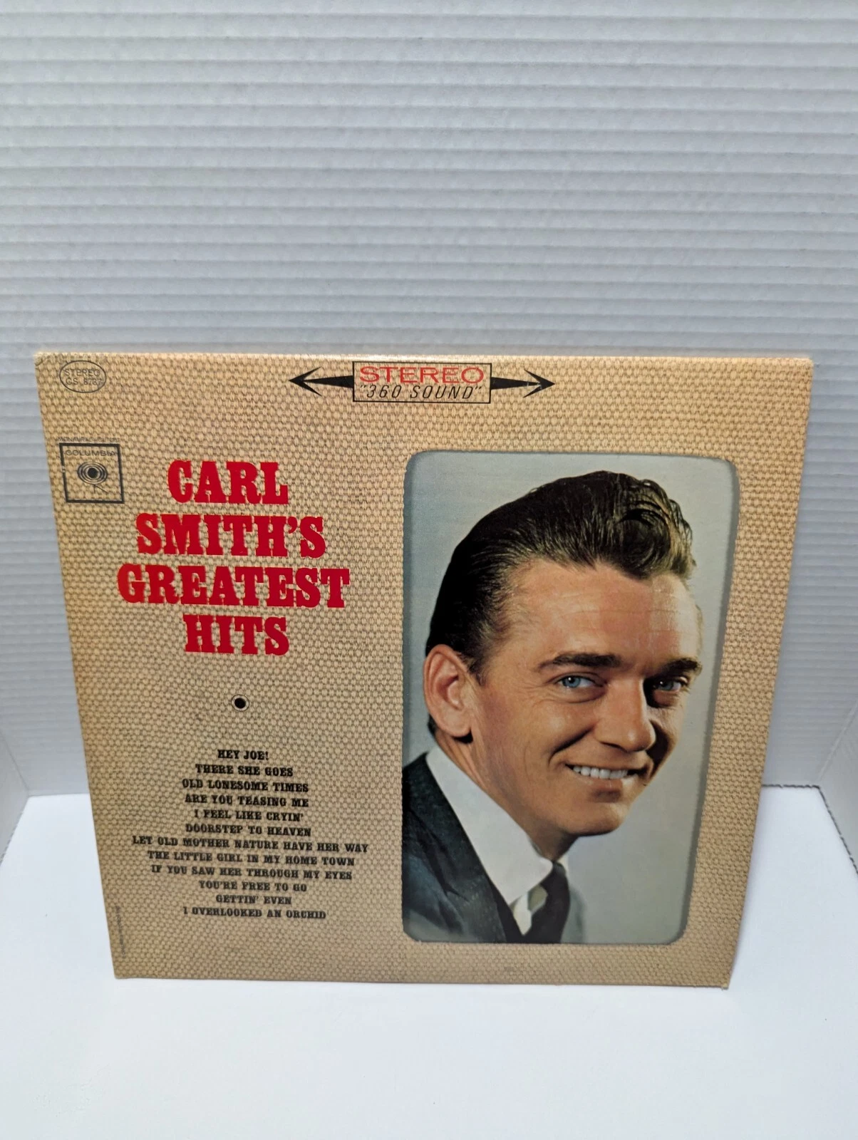 Carl Smith’s Greatest Hits Vinyl Record Classic Country LP Album