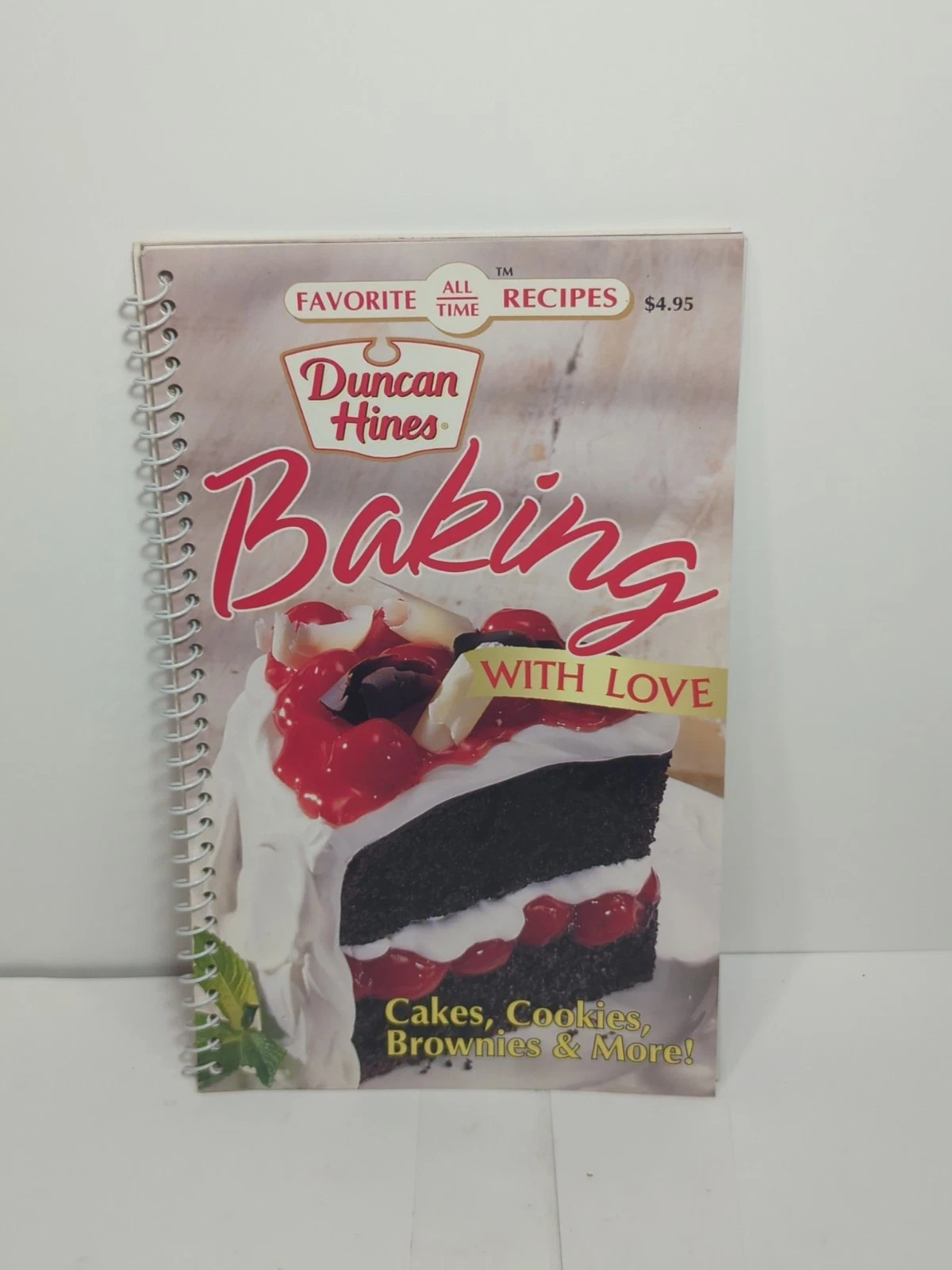 Duncan Hines Baking Recipe Book Vintage Cookbook Dessert & Cake Recipes