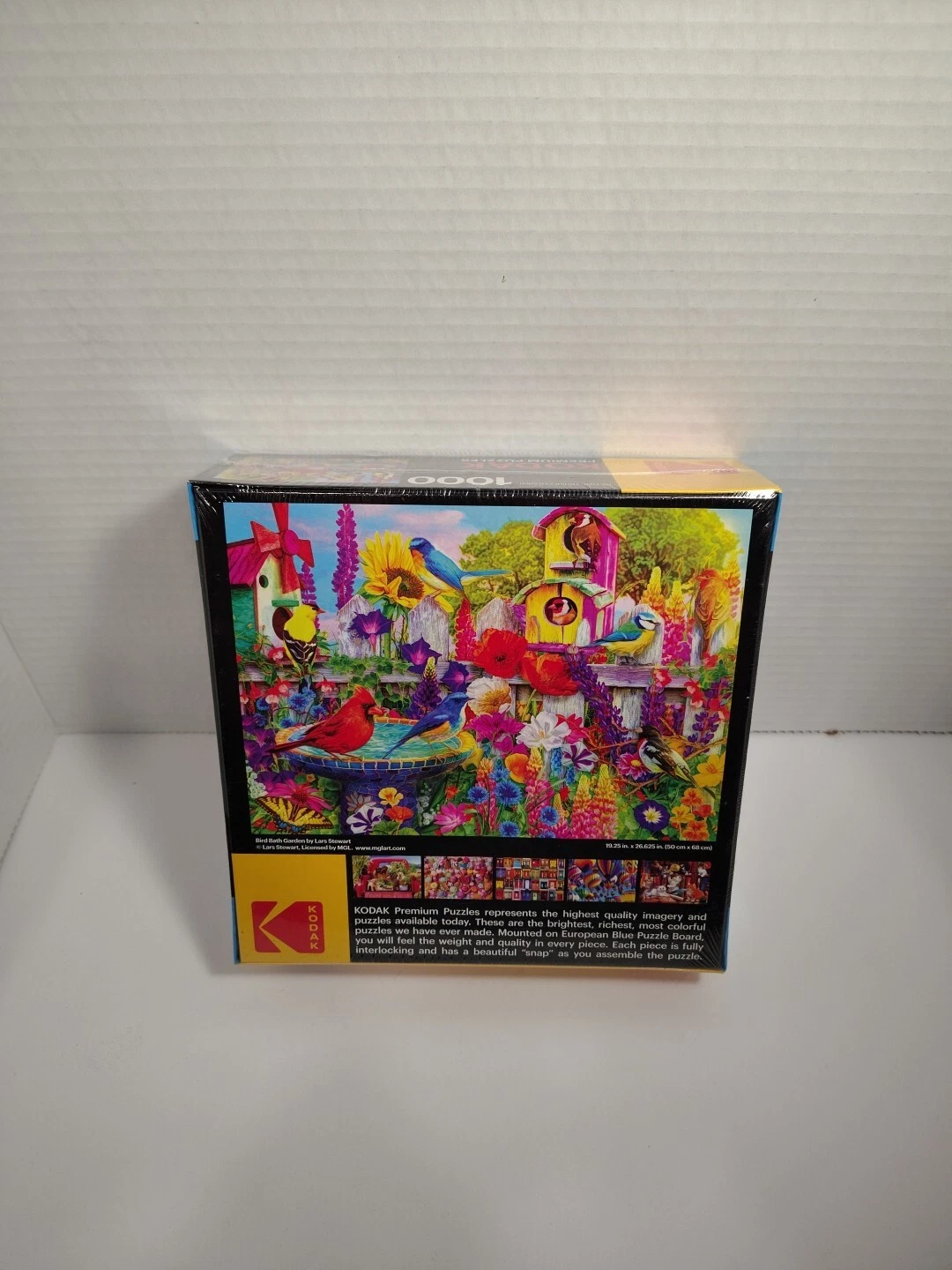 Kodak Garden Birds Jigsaw Puzzle Complete Nature Bird Puzzle