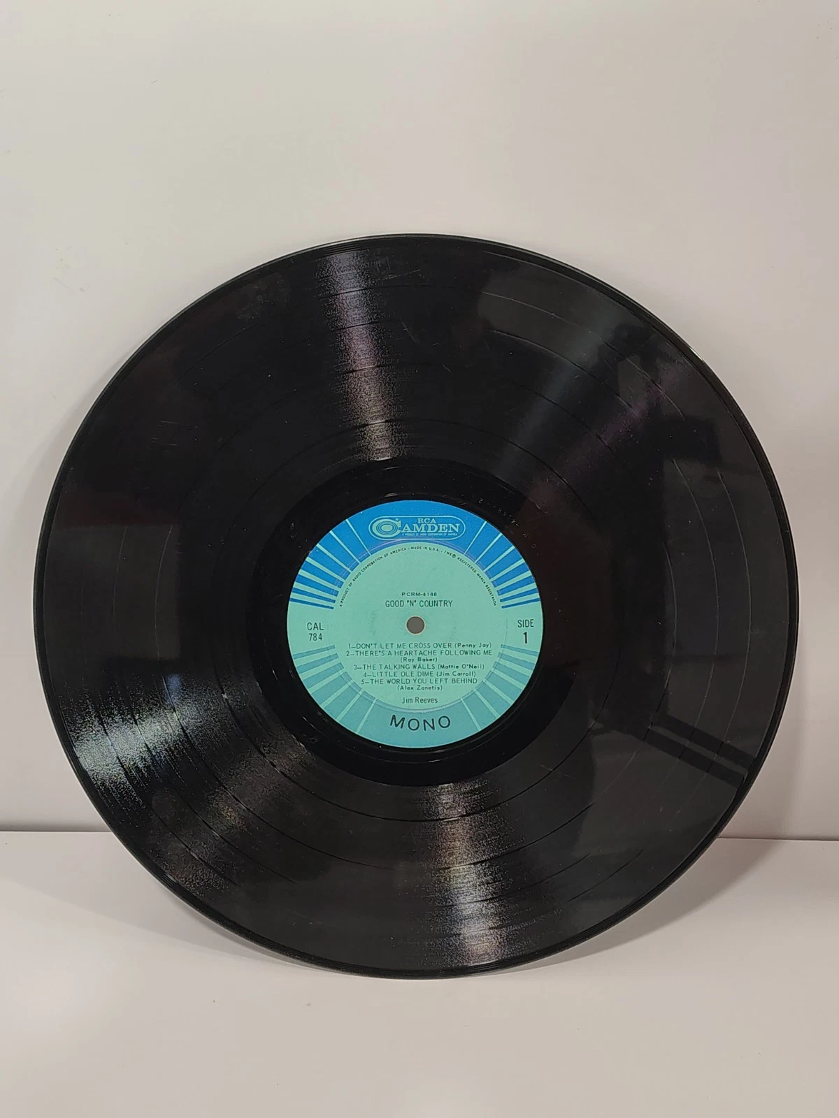 Jim Reeves Good ’N Country Vinyl Record Classic Country LP Album