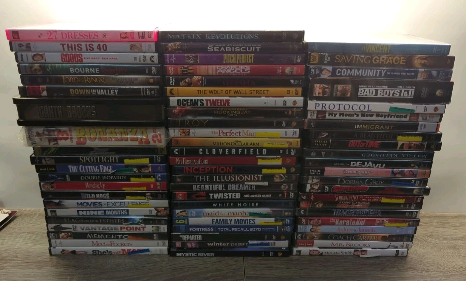 Bulk DVD Movie Collection Lot 50+ Films Mixed Titles Lot Home Entertainment