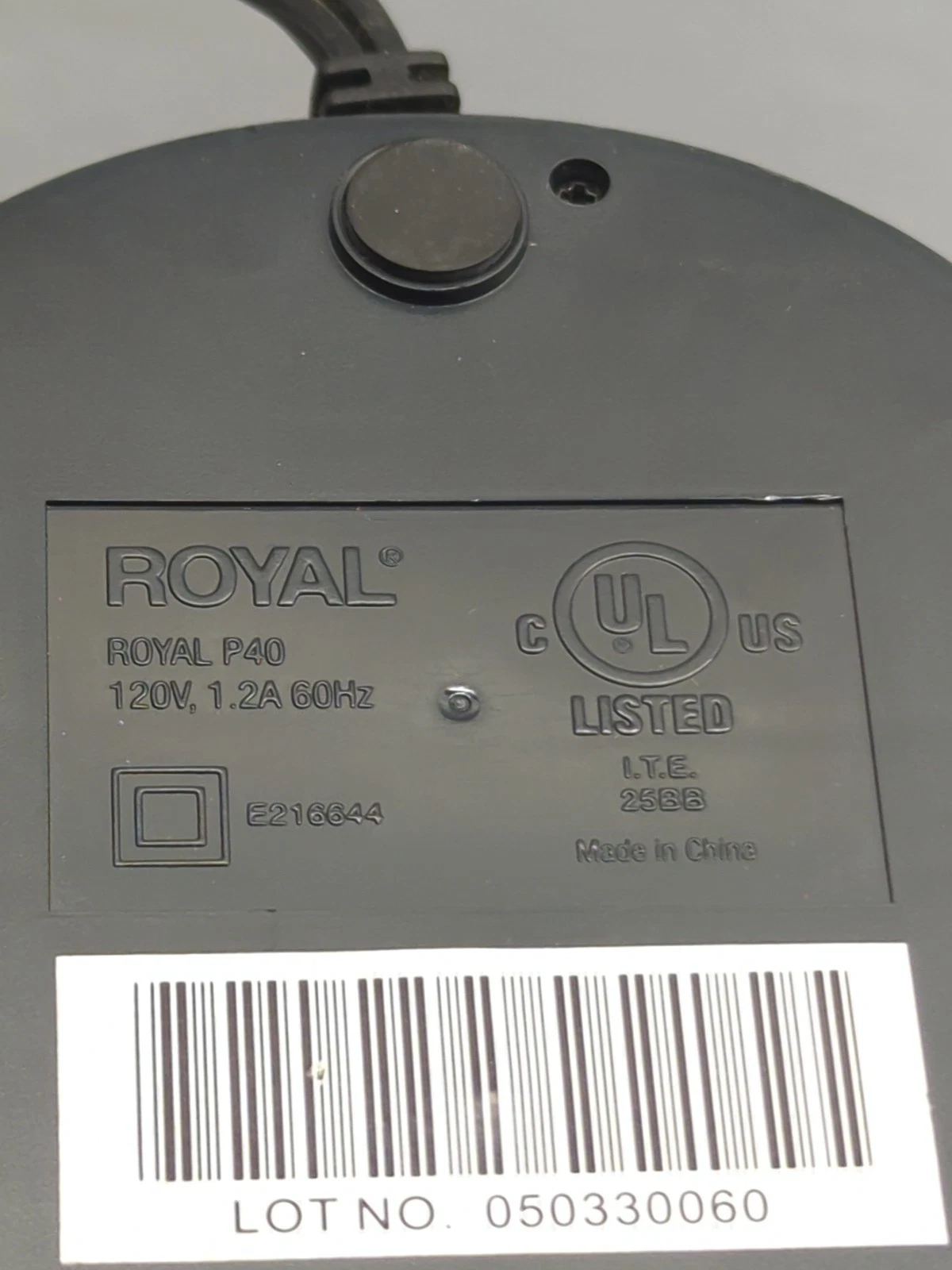 ROYAL P40 Electric Pencil Sharpener Classroom Office School Supply