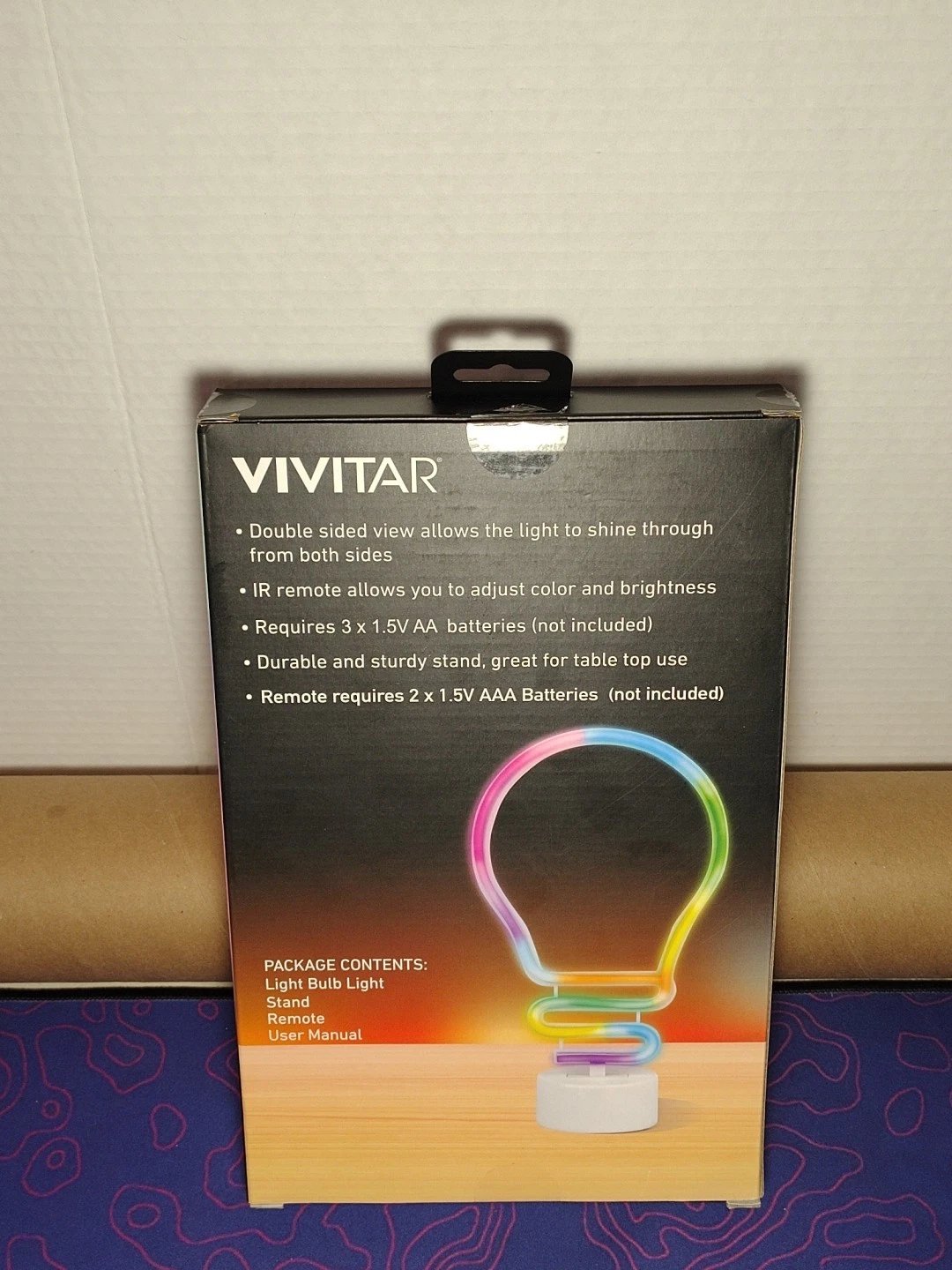 RGB LED Light Bulb Neon Color Changing Lamp Remote Control Mood Party Lighting