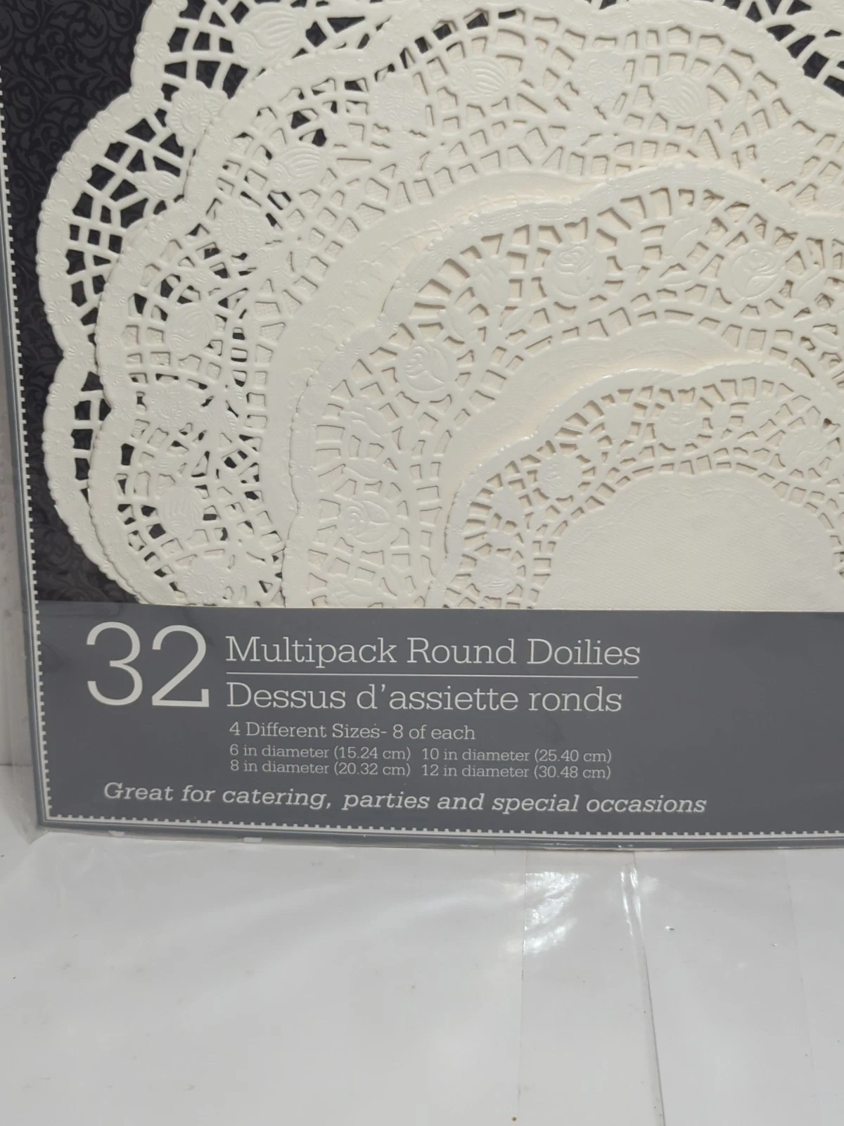 Multipack Round Paper Doilies Table Decorations Party Wedding Craft Lot