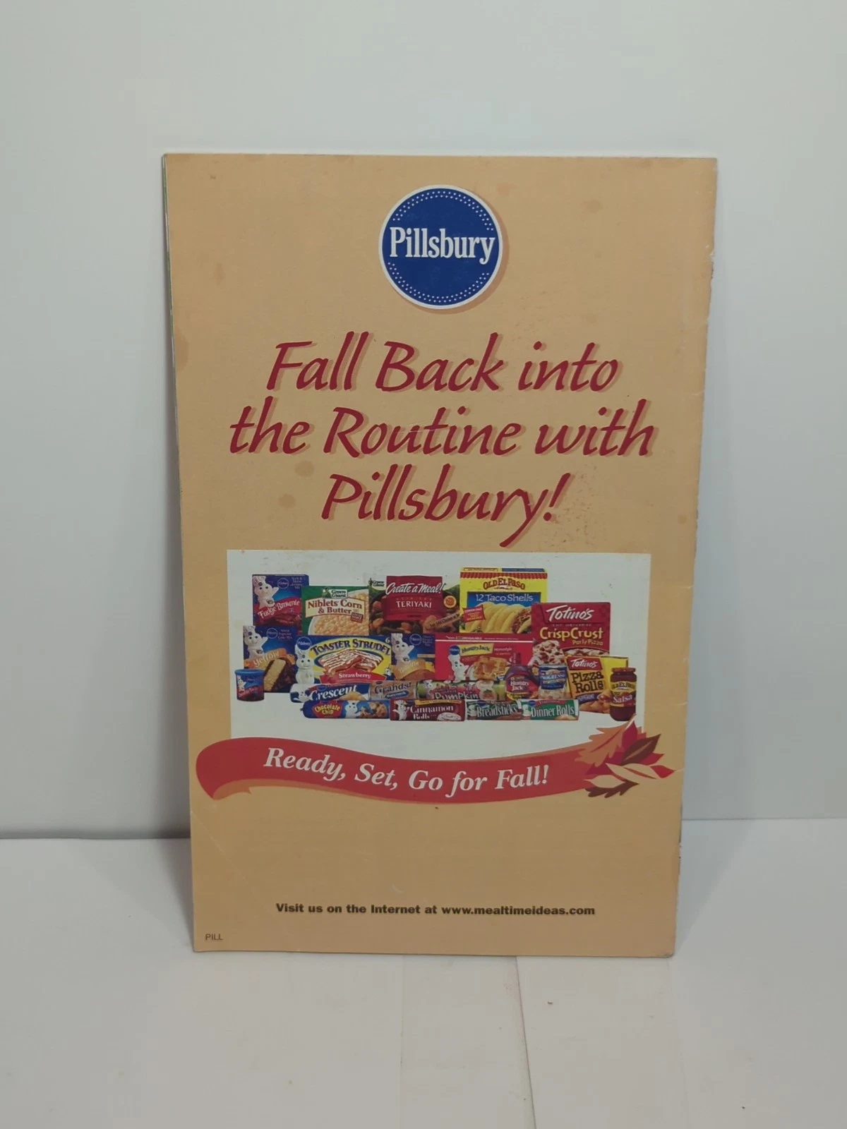 Pillsbury Fall Planner Seasonal Recipe & Meal Planning Organizer