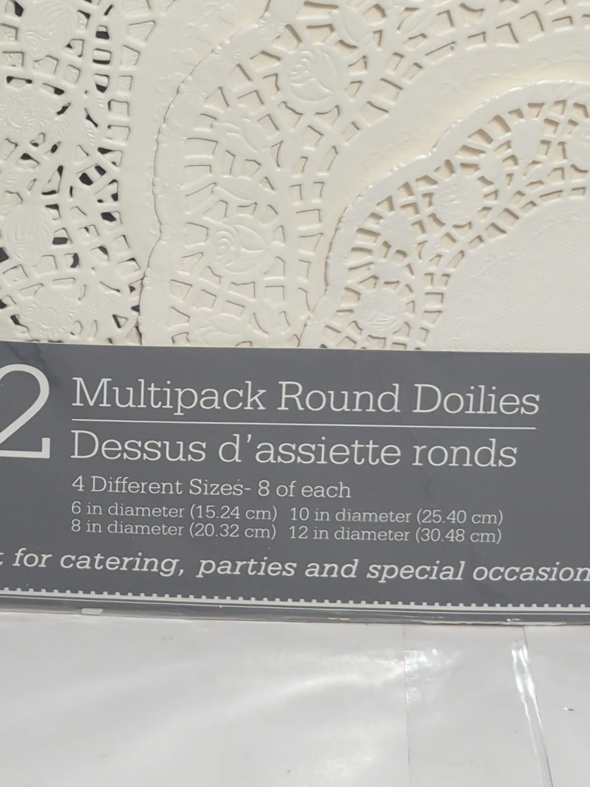 Multipack Round Paper Doilies Table Decorations Party Wedding Craft Lot