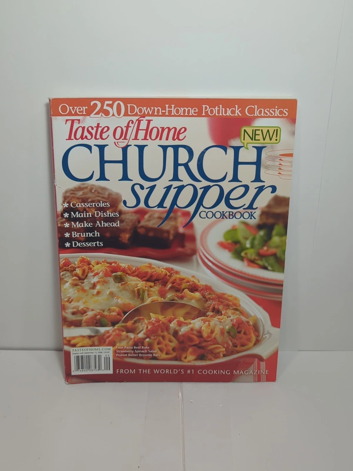 Taste of Home Church Supper Cookbook Community Recipes Family Favorites