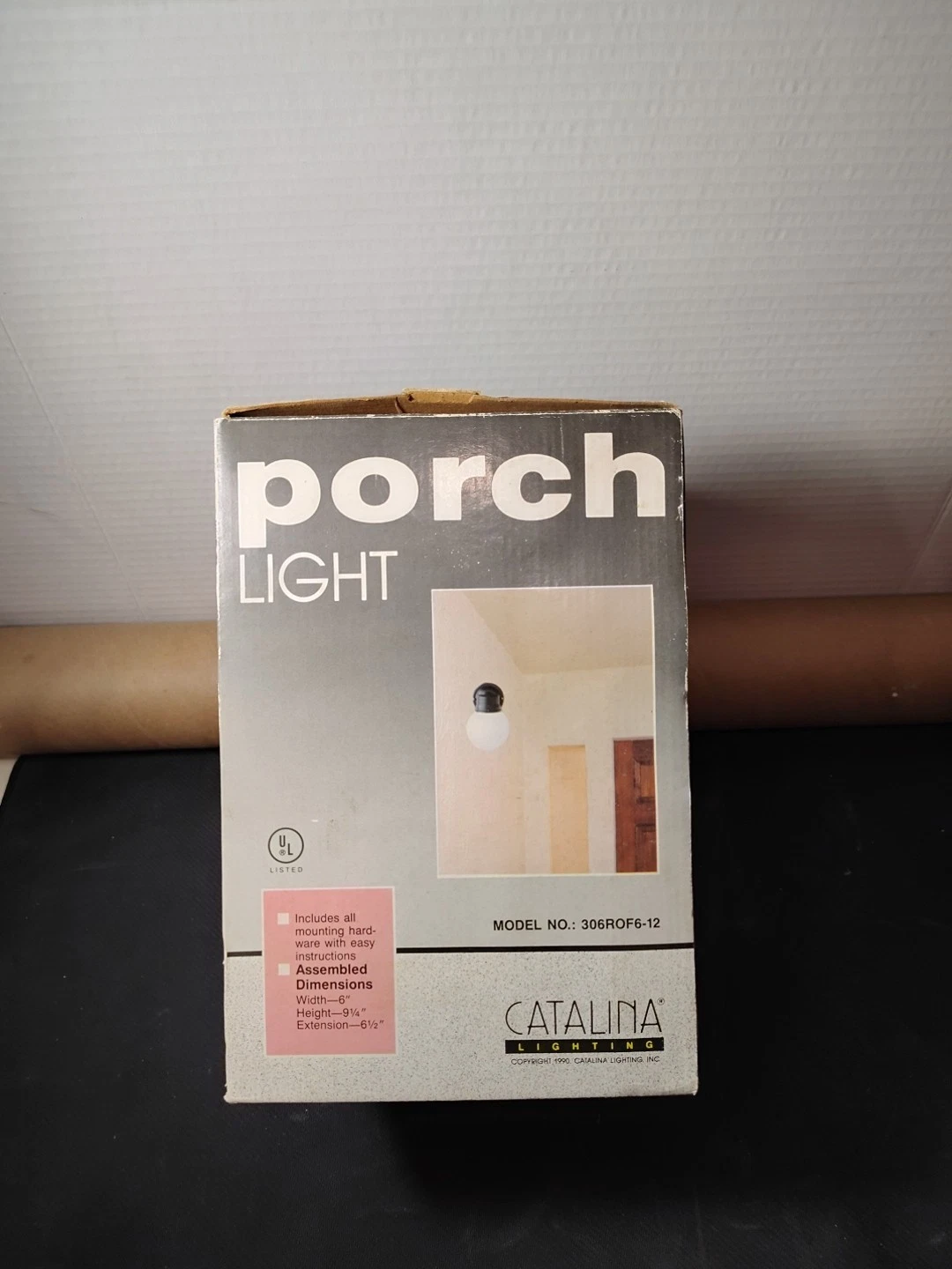 Lot of 2 Catalina Lighting Outdoor Porch Lights Wall-Mount Exterior Lanterns