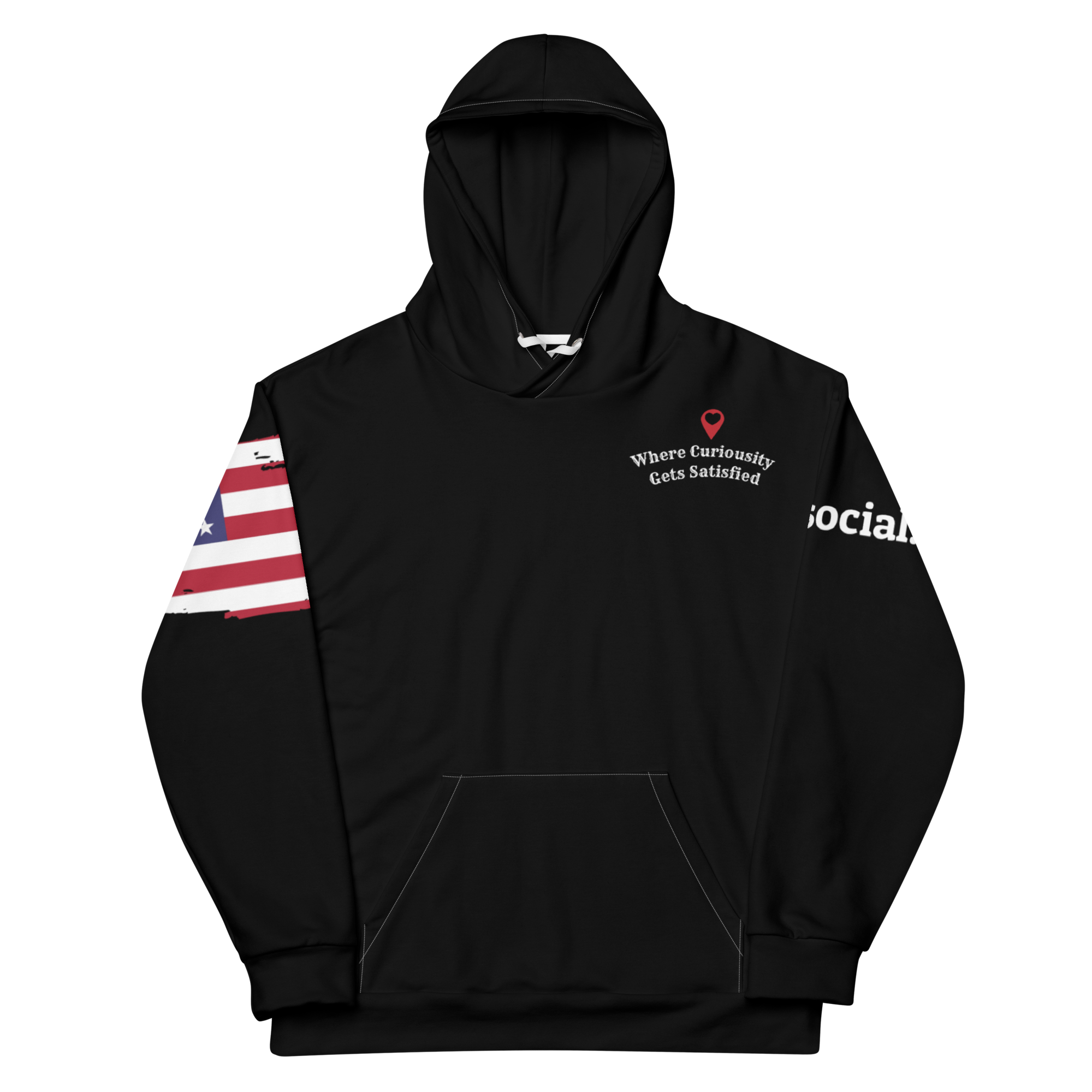 West Drip Social Graphic Hoodie