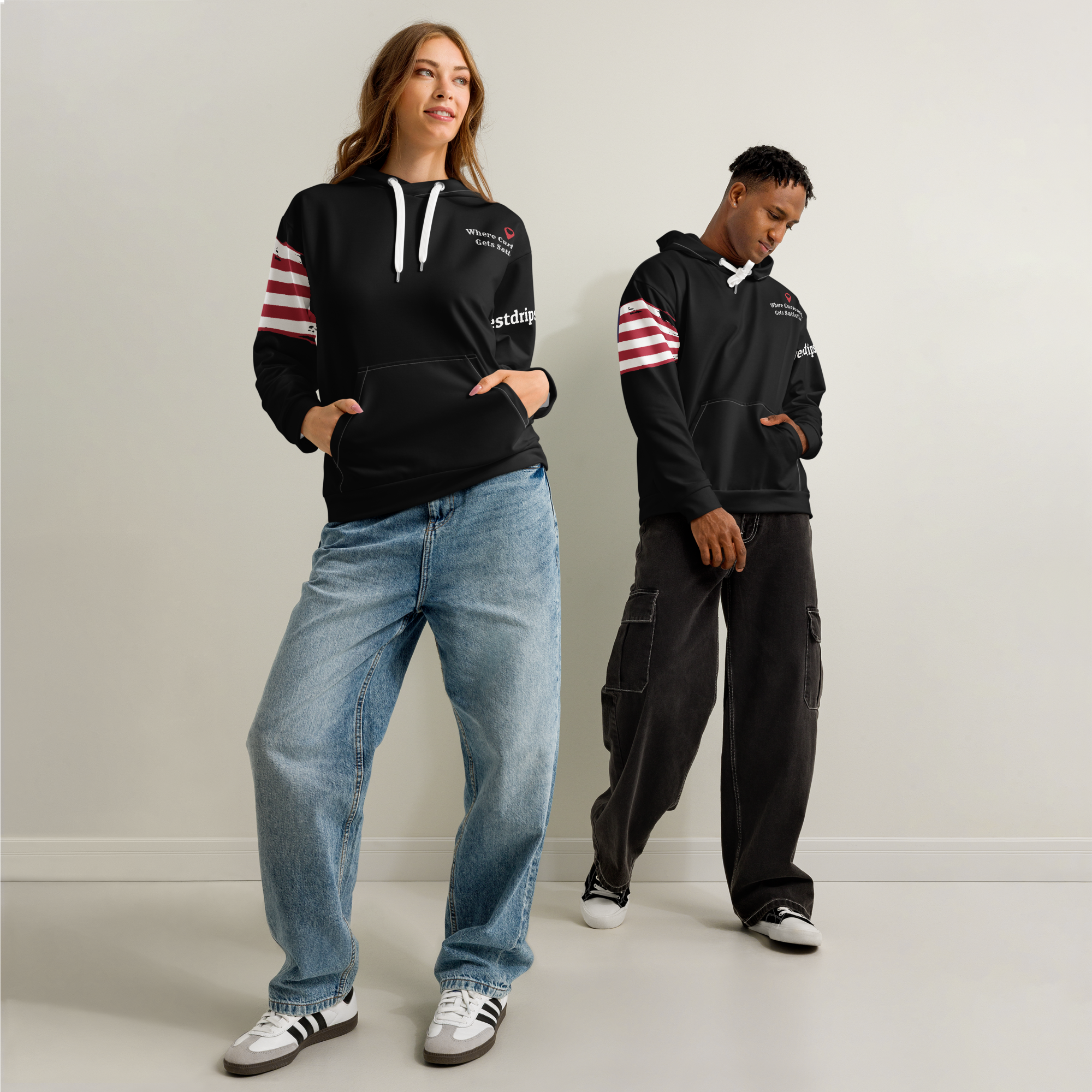 West Drip Social Graphic Hoodie