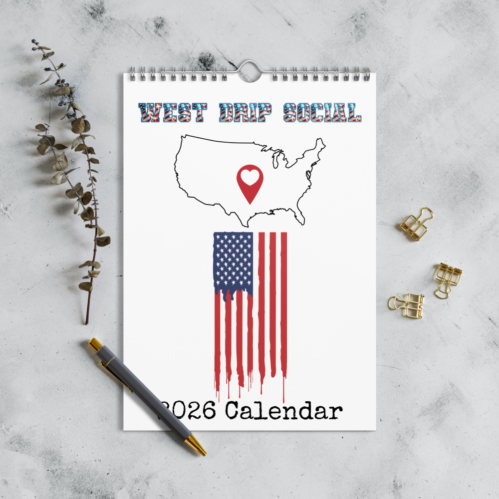 American Destinations Wall Calendar 2026