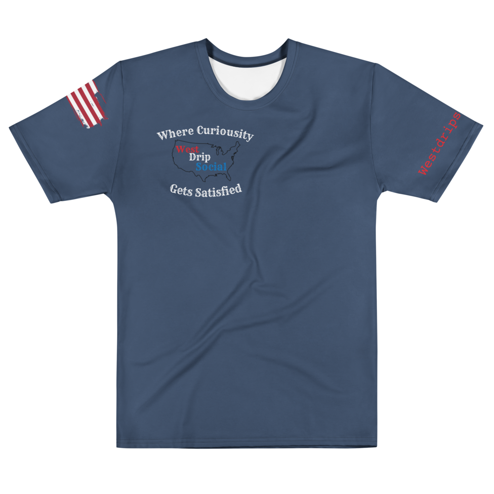 West Drip Social Men’s Navy T-Shirt