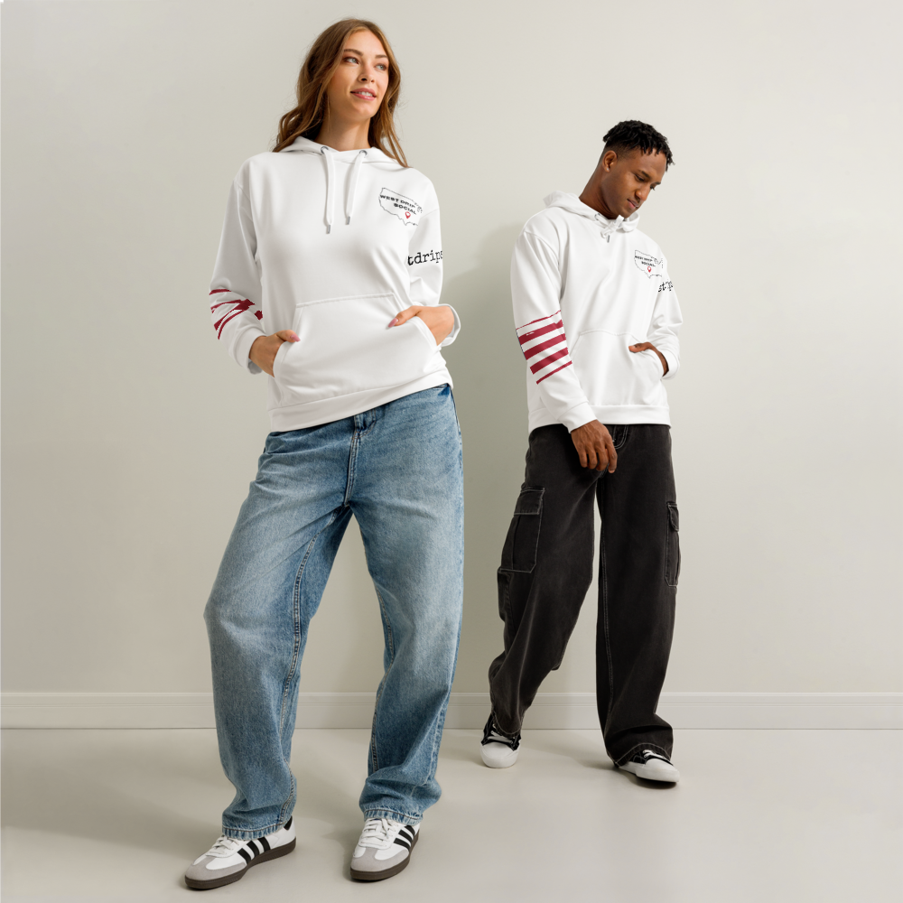 West Drip Social American Travel Hoodie