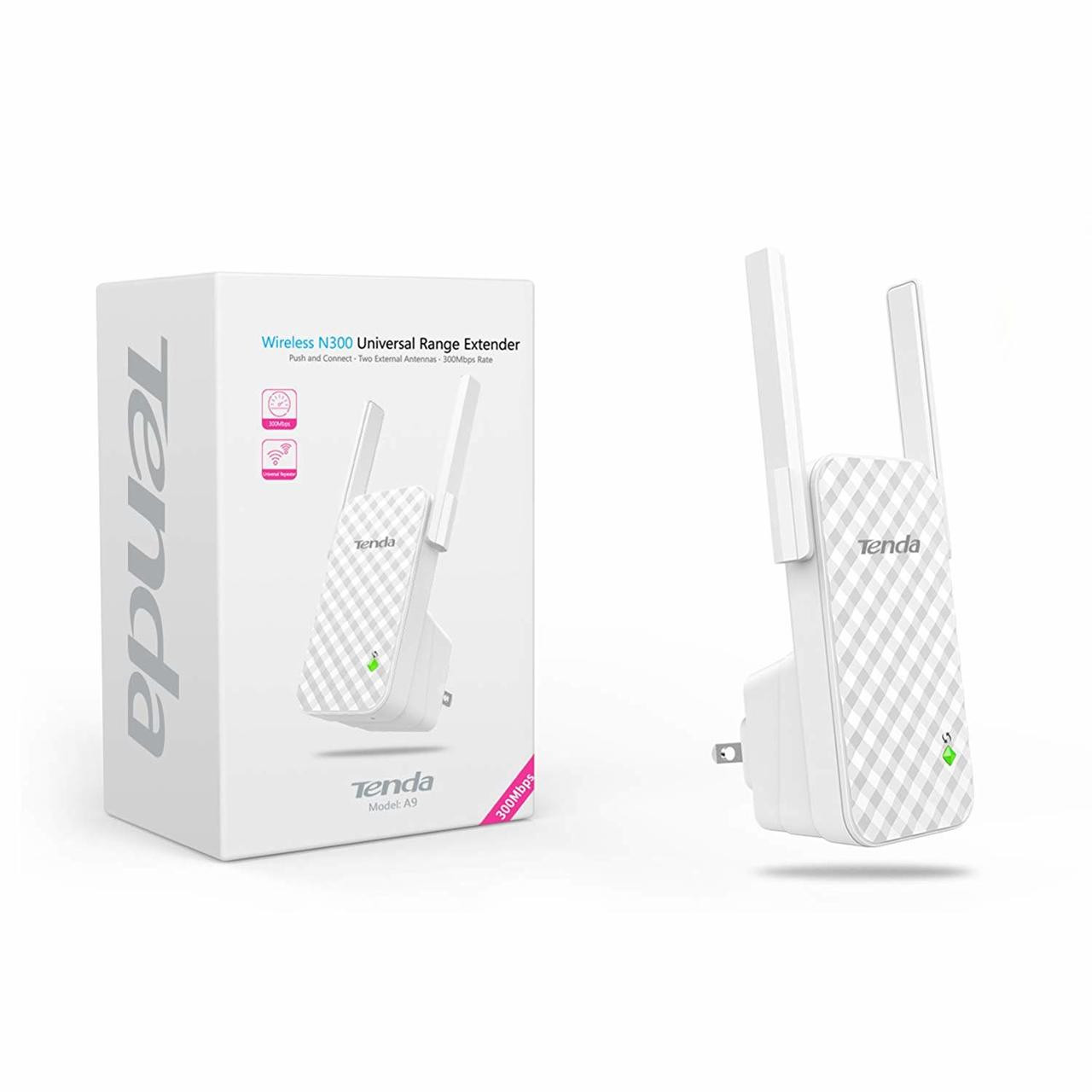 TENDA A9 WIRELESS N300 | UNIVERSAL RANGE EXTENDER