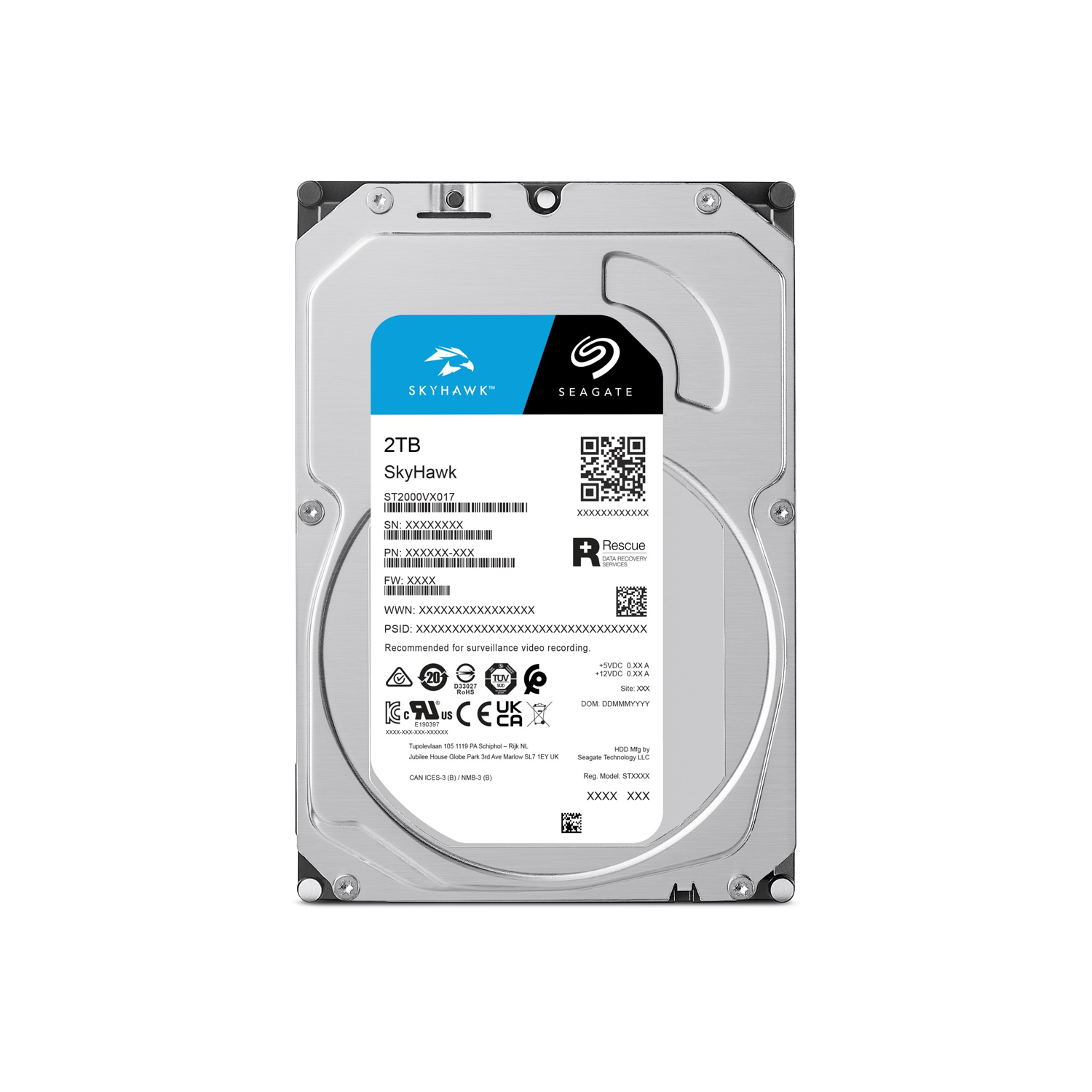 Seagate SkyHawk 2TB Hard Drive